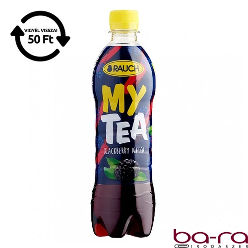 Üdítőital szénsavmentes RAUCH Mytea feketeszeder 0,5L DRS
