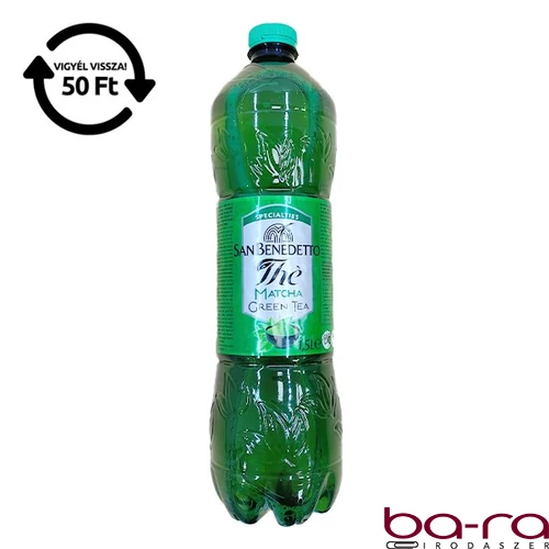 Üdítőital szénsavmentes SAN BENEDETTO Ice Tea Zöld 1,5L DRS