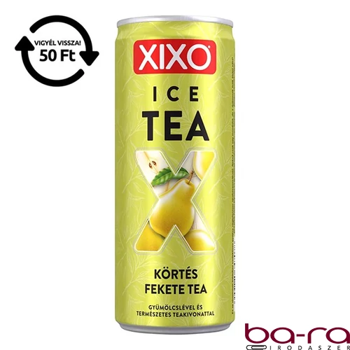 Üdítőital szénsavmentes XIXO Ice Tea Körte 0,25L DRS
