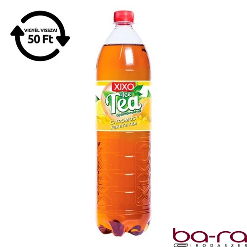 Üdítőital szénsavmentes XIXO Ice tea citrom 1,5L DRS