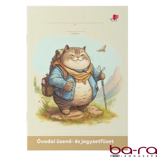 Üzenő- és jegyzetfüzet ICO Student A/5 32 lapos óvodai
