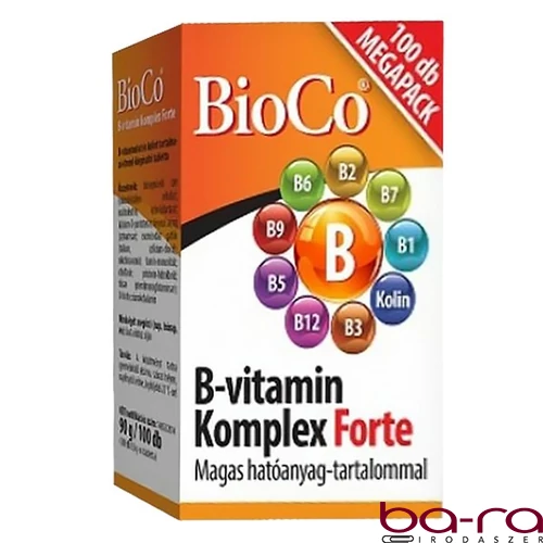 Vitamin BIOCO B-vitamin Komplex Forte 100 darab