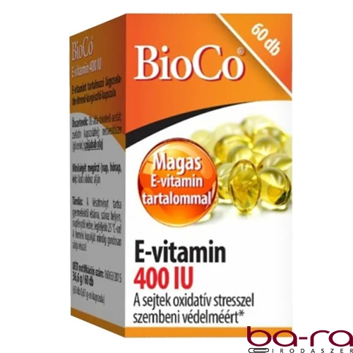 Vitamin BIOCO E-vitamin 60 darab