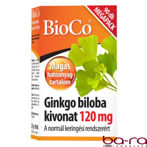 Vitamin BIOCO Gingko Biloba Megapack 90 darab
