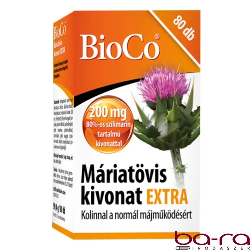 Vitamin BIOCO Máriatövis Extra 80 darab