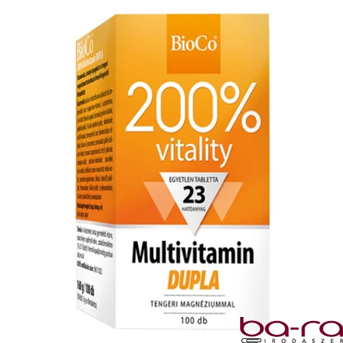 Vitamin BIOCO Multivitamin Dupla 200% 100 darab