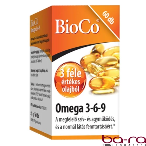 Vitamin BIOCO Omega 3-6-9 60 darab