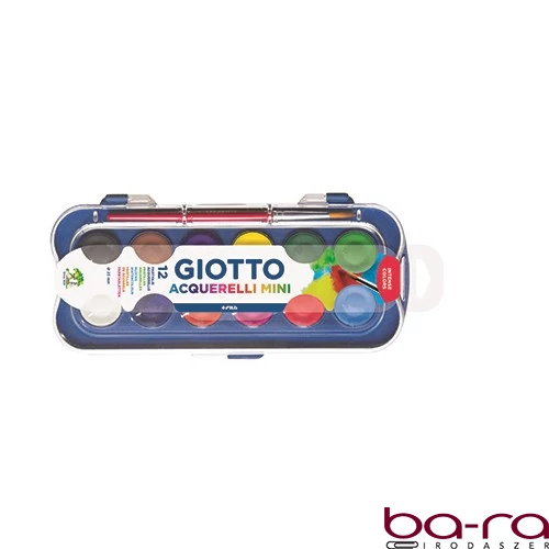 Vízfesték GIOTTO 23 mm 12 darabos
