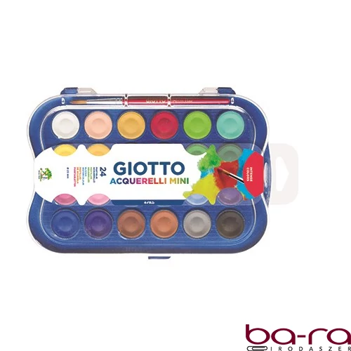 Vízfesték GIOTTO 23 mm 24 darabos