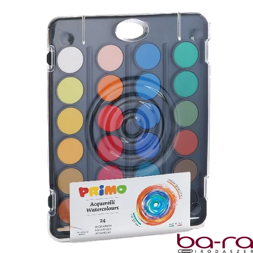 Vízfesték PRIMO 30 mm 24 darabos