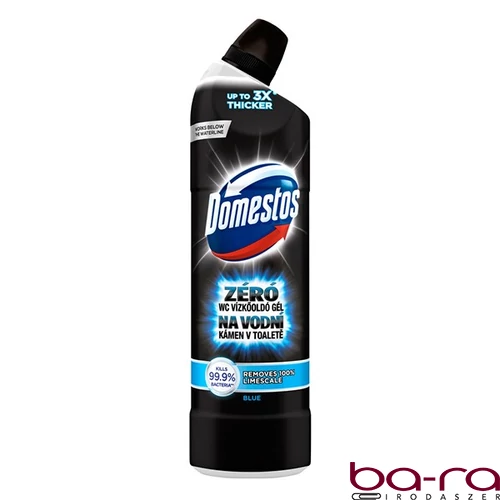 Vízkőoldó DOMESTOS Zéró WC Blue 750 ml