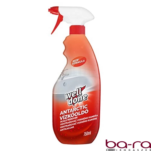 Vízkőoldó WELL DONE Antartic szórófejes 750 ml