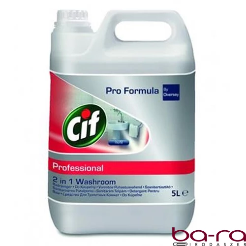 Vízkőoldó szaniter tisztítószer CIF Professional Washroom 2in1 5L