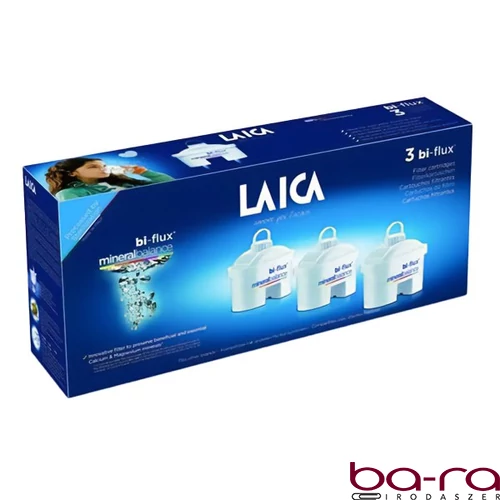 Vízszűrő betét LAICA Bi-flux minerál balance 3 darabos