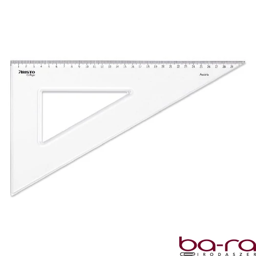 Vonalzó ARISTO College háromszög 60 fokos 30 cm