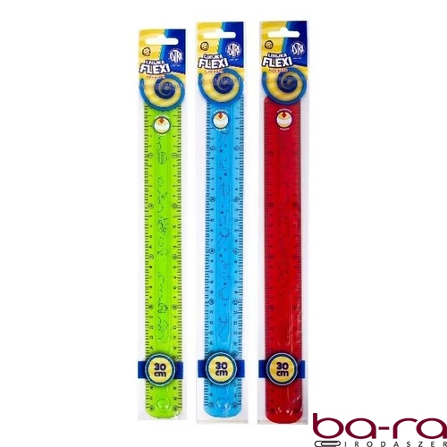 Vonalzó ASTRA hajlékony 30 cm