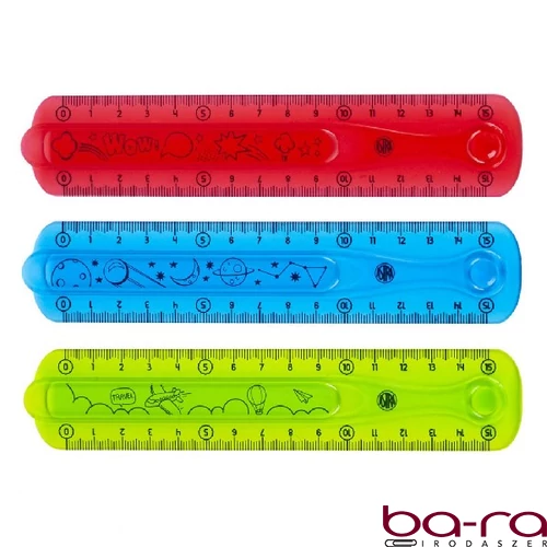 Vonalzó ASTRA hajlékony 15 cm