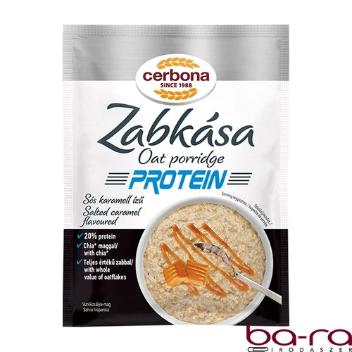 Zabkása CERBONA Protein sós-karamellás 60 g