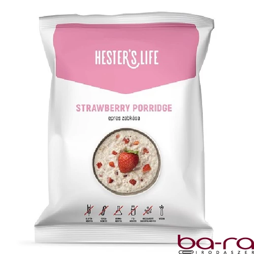Zabkása HESTER’S Strawberry epres 50 g