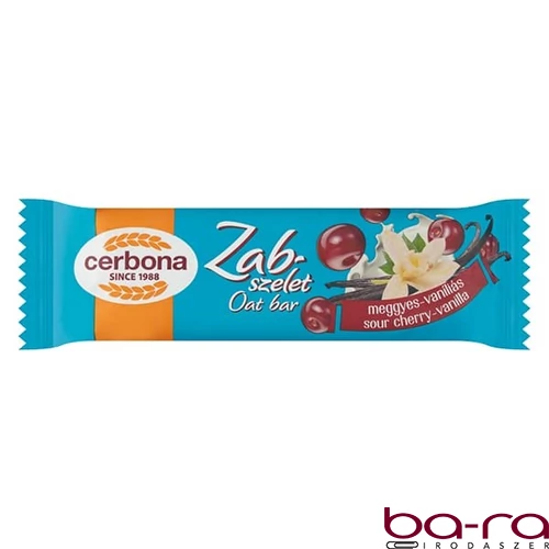 Zabszelet CERBONA meggyes-vaníliás 40 g