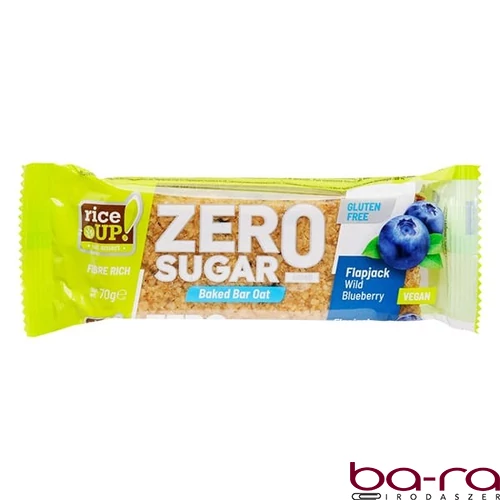 Zabszelet RICE UP Zero áfonyával 70 g