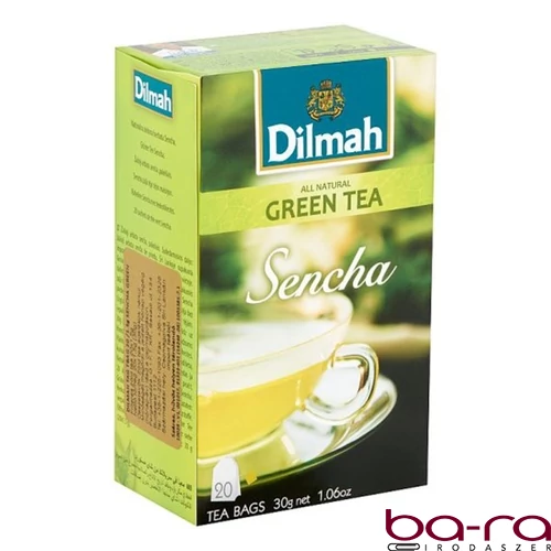 Zöld tea DILMAH Sencha Green 20 filter/doboz