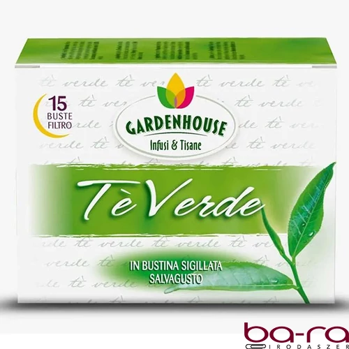 Zöld tea GARDENHOUSE natúr 15x2 g