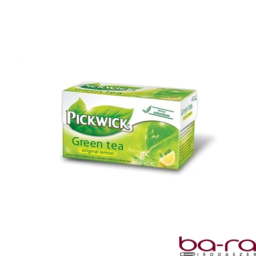 Zöld tea PICKWICK citrom 20 filter/doboz