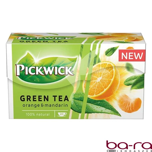 Zöld tea PICKWICK narancs-mandarin 20 filter/doboz