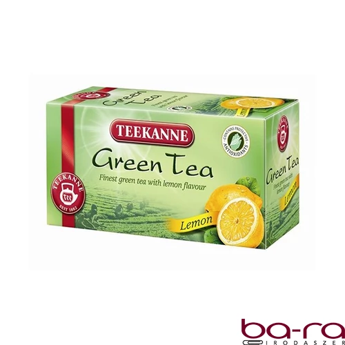 Zöld tea TEEKANNE citrom 20 filter/doboz