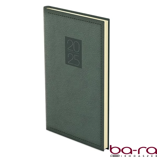 Zsebnaptár TOPTIMER Classic C035 álló sárga lapos zöld 2026.