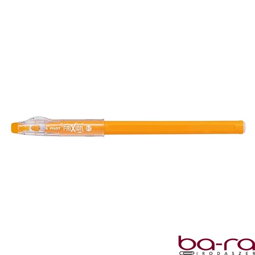 Zseléstoll PILOT Frixion ball stick kupakos radírozható 0,7 mm narancssárga