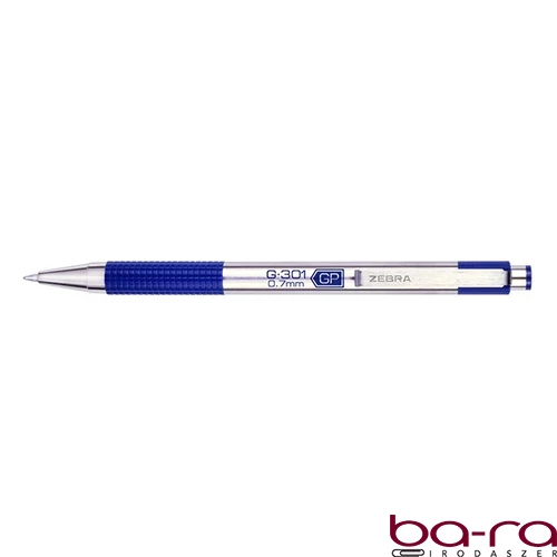 Zseléstoll  ZEBRA G-301 0,7 mm kék