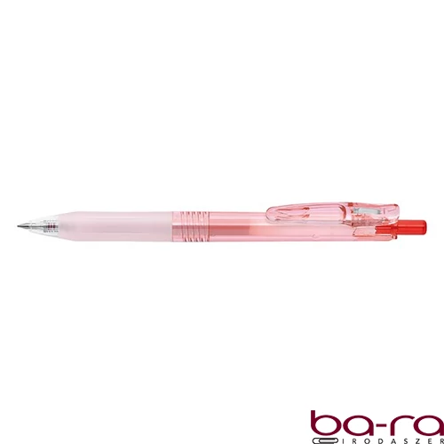 Zseléstoll ZEBRA Sarasa Clip BioTube nyomógombos 0,5 mm piros