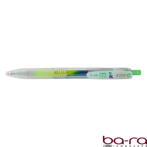 Zseléstoll ZEBRA Sarasa Clip Marble nyomógombos 0,5 mm menta zápor