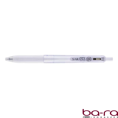 Zseléstoll ZEBRA Sarasa Clip Milk nyomógombos 0,5 mm pasztell fehér