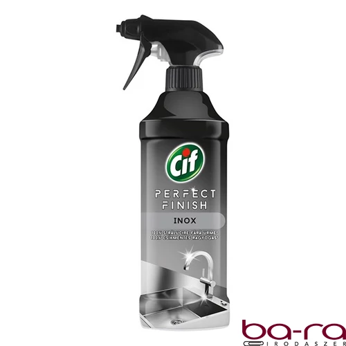 Rozsdamentes acél tisztító CIF Inox Perfect Finish 435ml spray